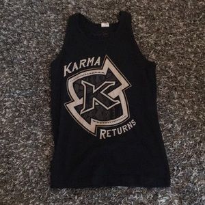 Karma returns tank